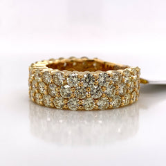 6.04CT Diamond Gold Ring - White Carat - USA & Canada