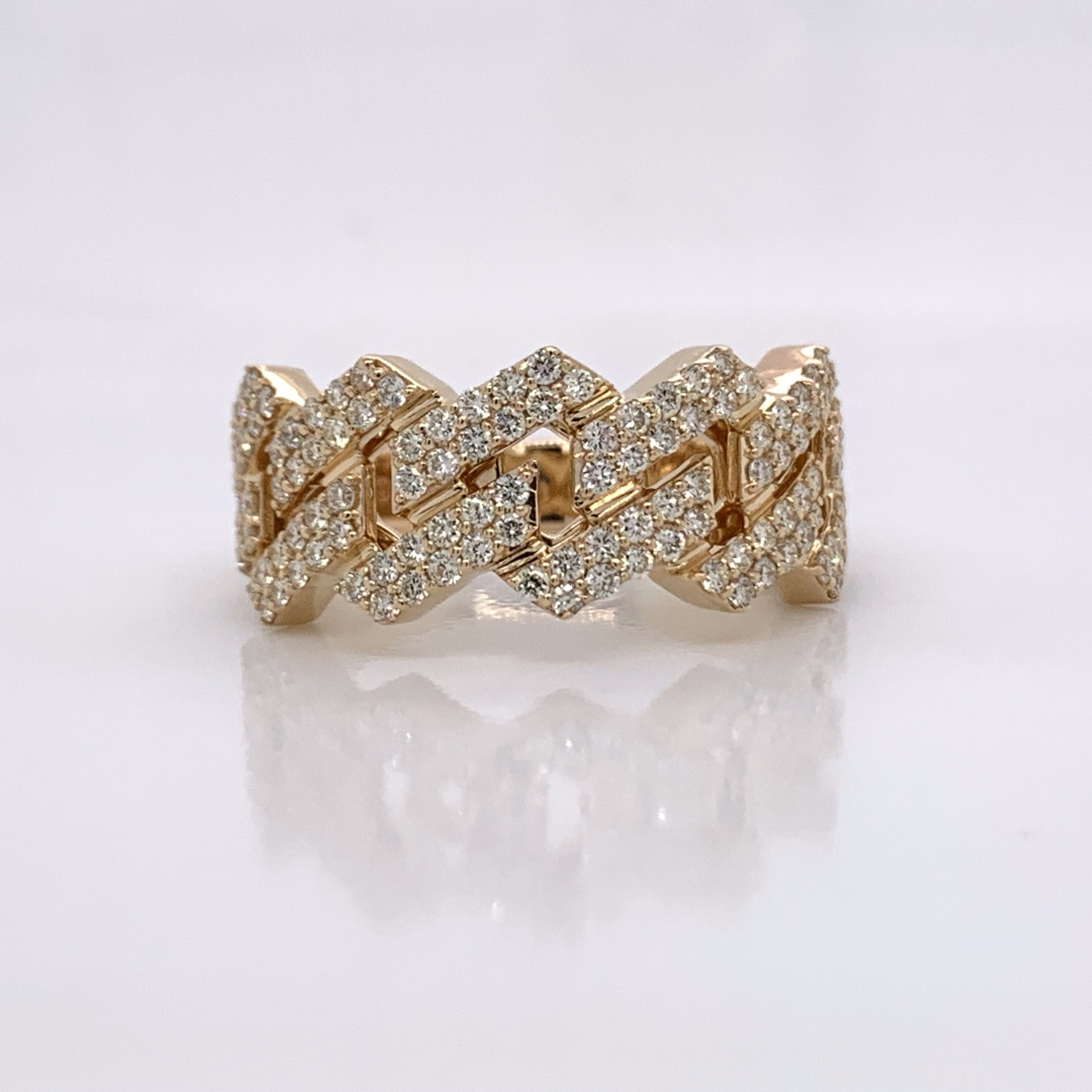 1.35 CT. Diamond Gold Ring 14K - White Carat - USA & Canada