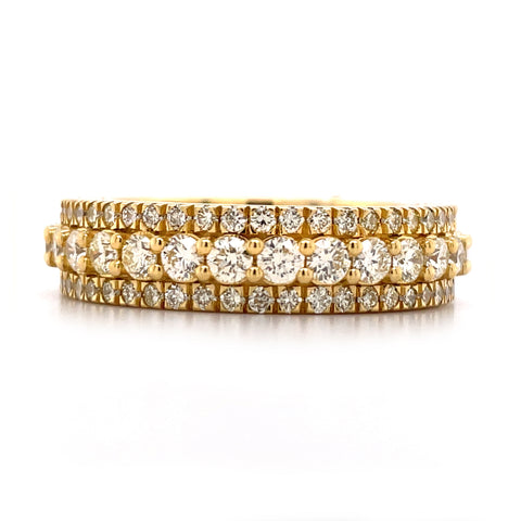 2.21 CT. Diamond Ring in Gold