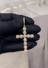 2.05CT DIAMOND CROSS - White Carat - USA 