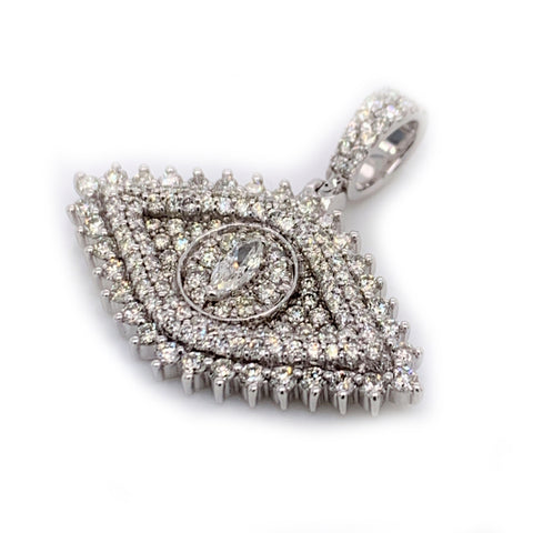 2.25 CT. Diamond Eye Pendant - White Carat - USA & Canada