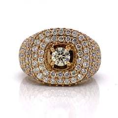 6.70 CT. Diamond Ring in Gold 14K - White Carat - USA & Canada