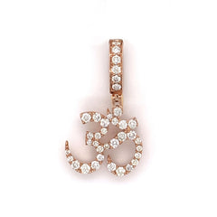 0.75 CT. Diamond OM Pendant - White Carat - USA 