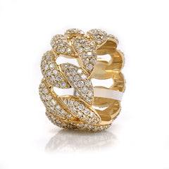 4.00 CT. Diamond Gold Ring - White Carat - USA 