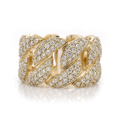 4.00 CT. Diamond Gold Ring - White Carat - USA 