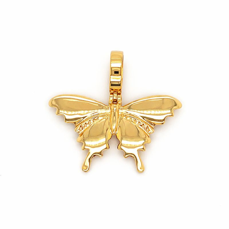 Butterfly Diamond Cut Pendant