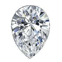 1.29 Carat Pear Diamond - White Carat - USA 