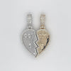 1.25 CT. Diamond One-Heart Connected Pendant