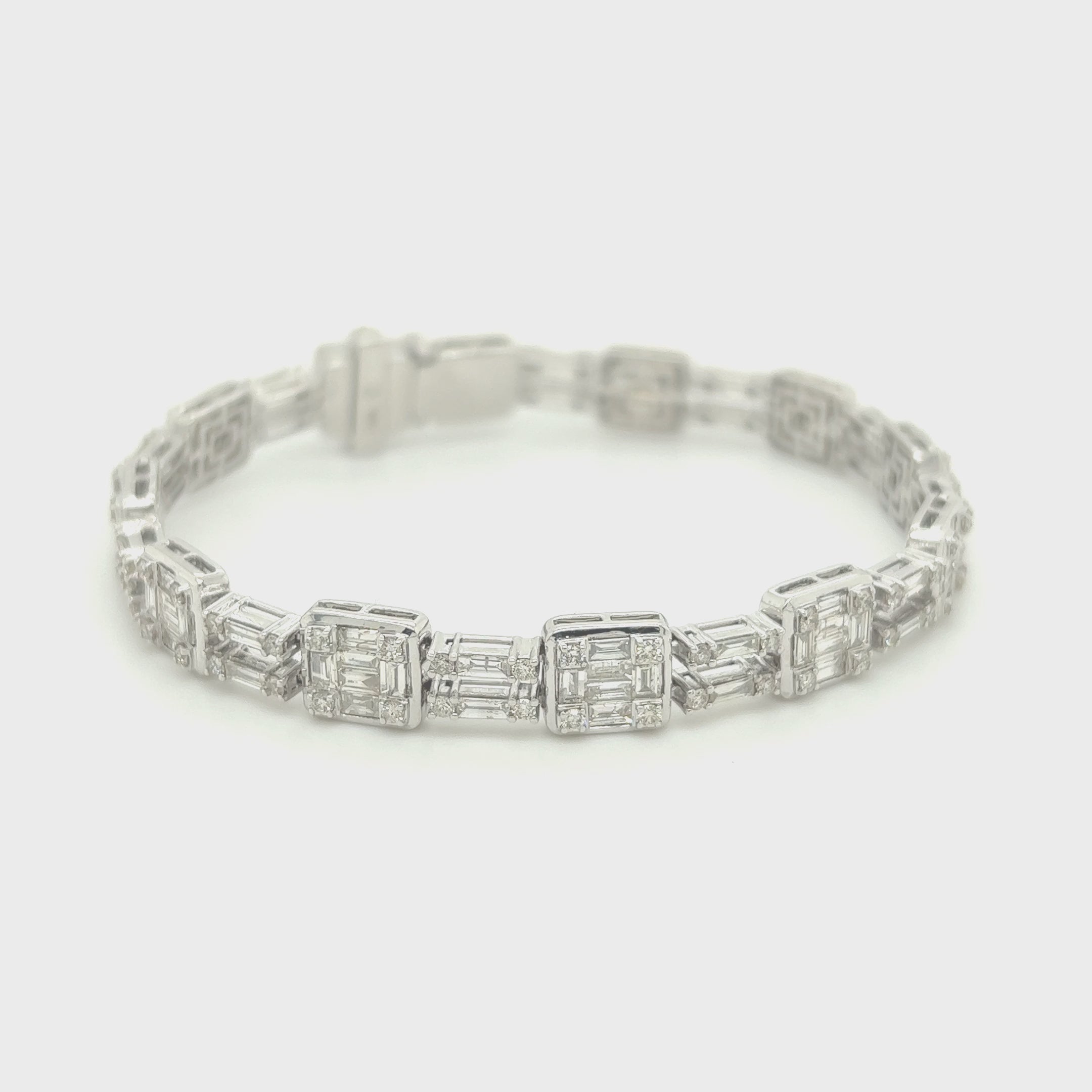 7.05 CT. Diamond Bracelet