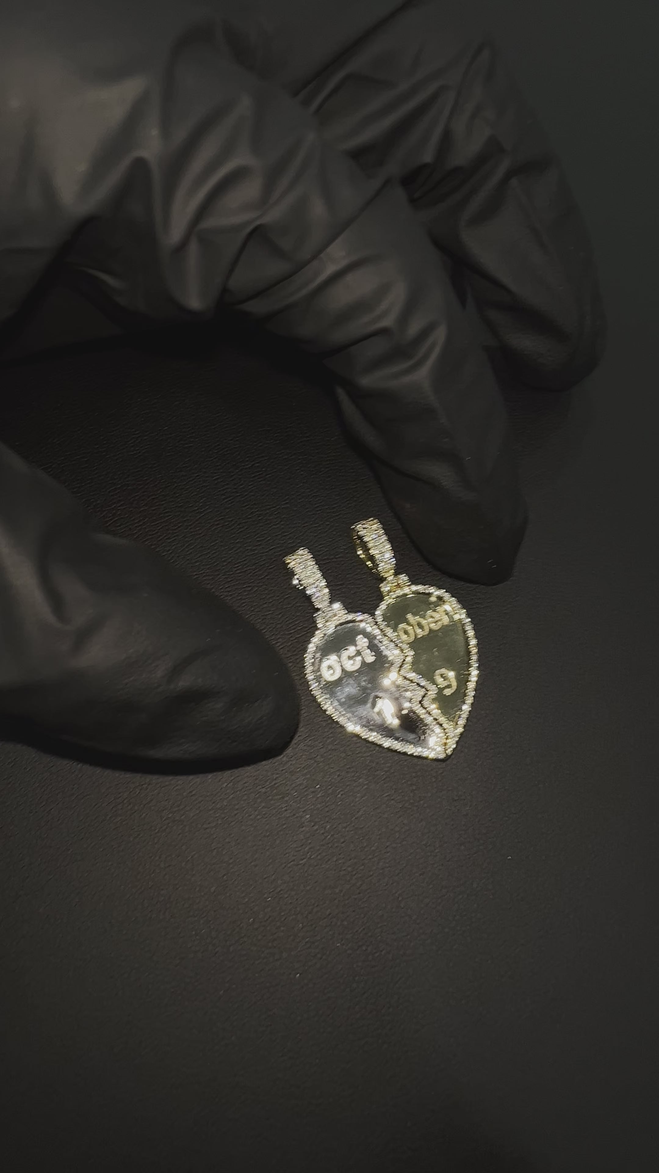 1.25 CT. Diamond One-Heart Connected Pendant