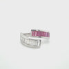 Ladies Diamond Ring w/ Rubies