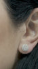 Circle Diamond Earrings