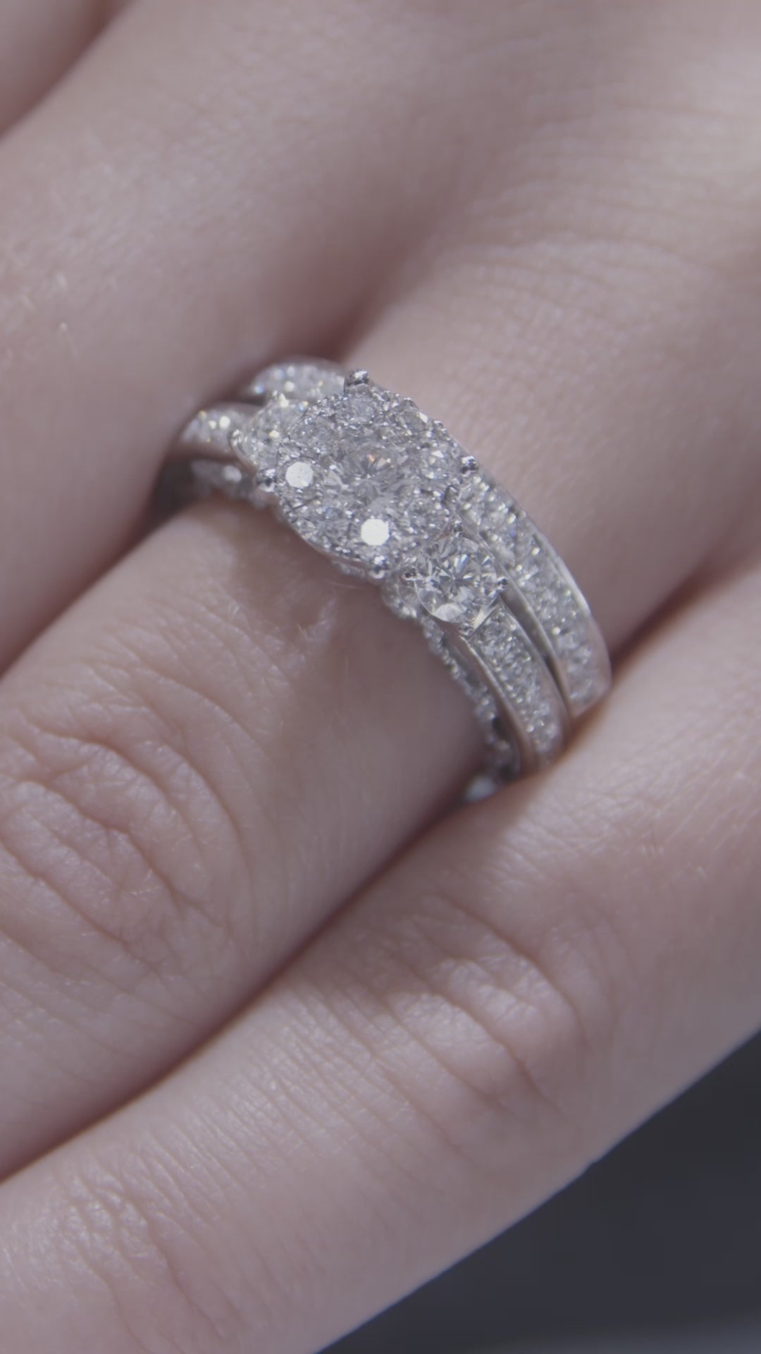 1.85 CT. Diamond Ring Set