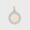 1.05 CT. Diamond Photo Pendant