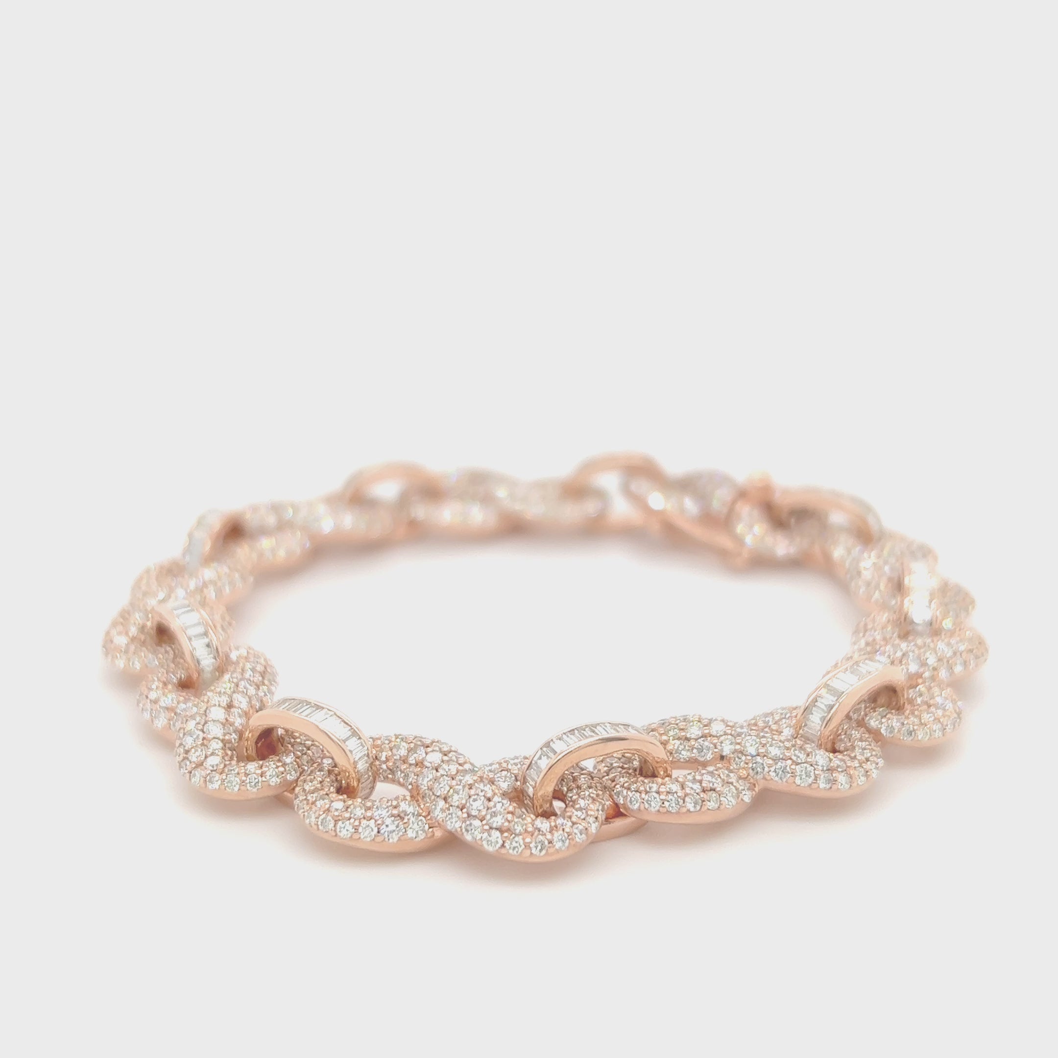13.12 CT. Infinity Diamond Bracelet