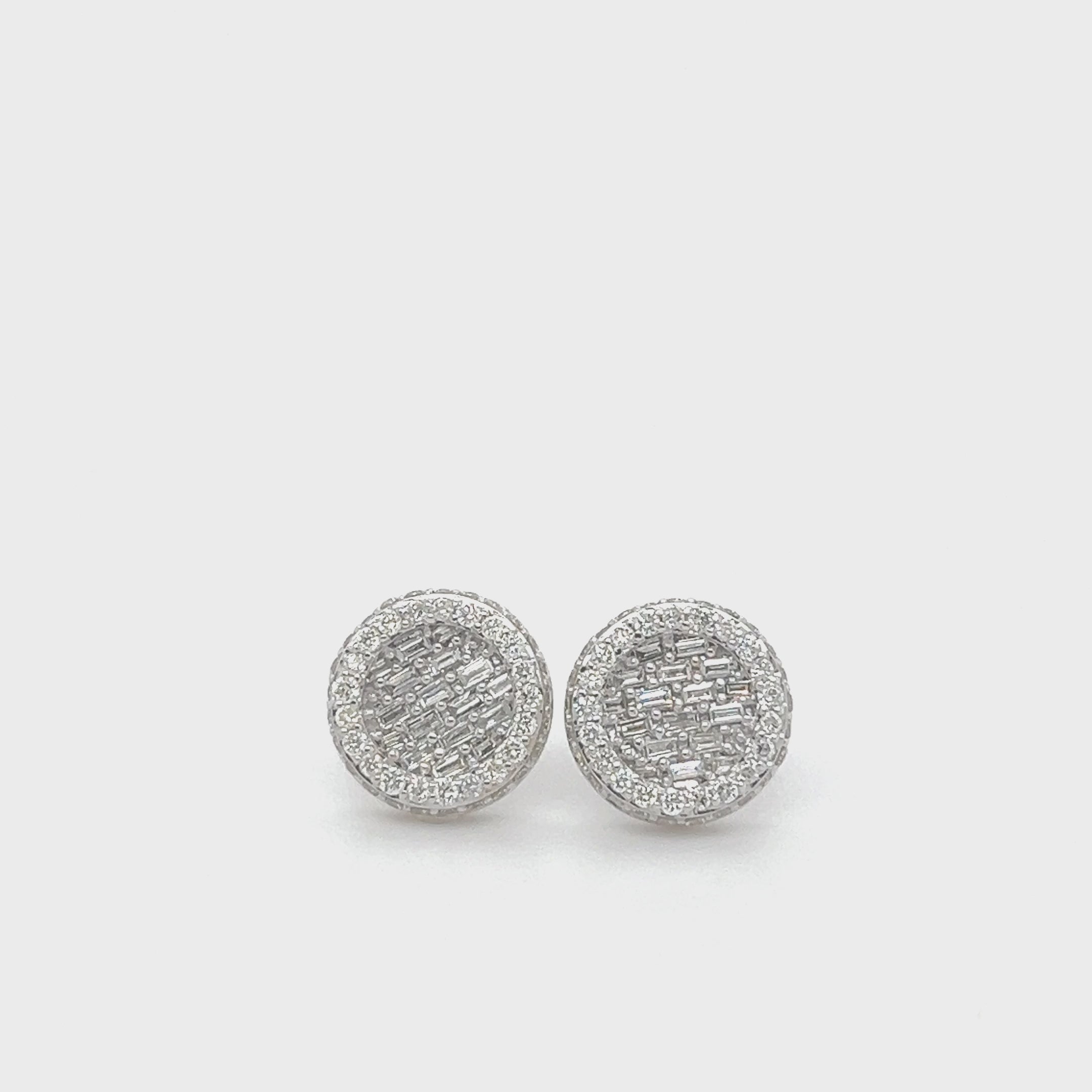 1.05 CT. Diamond Earrings