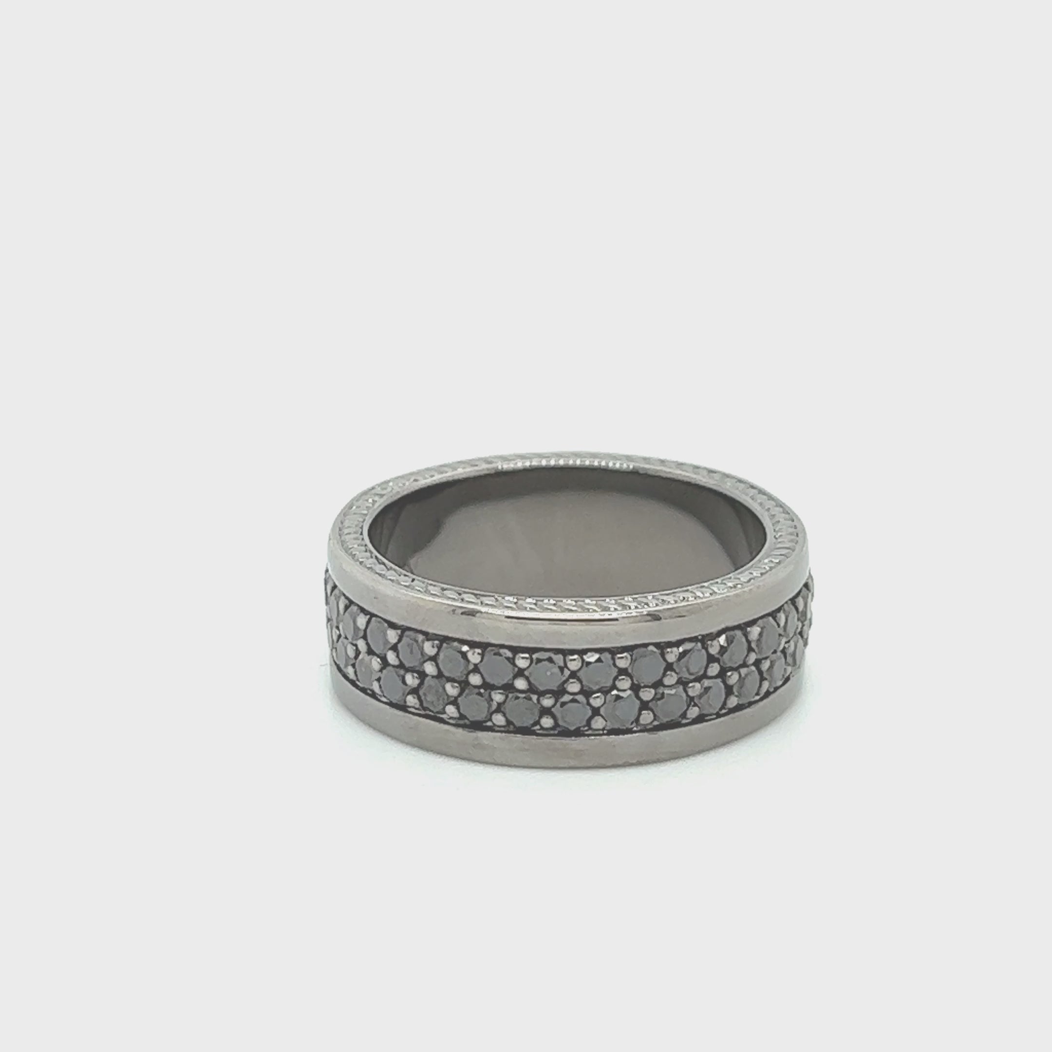 3.15 CT. Black Diamonds Ring