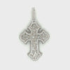 4.99 CT. Baguette Diamond Cross Pendant