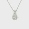0.65 CT. Diamond Pendant w/ Necklace