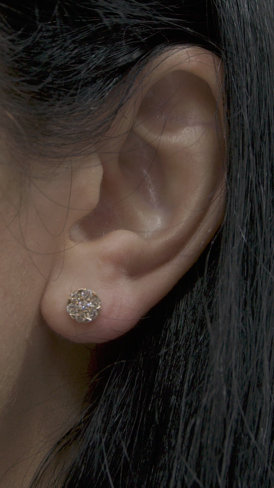 Diamond Gold Earrings