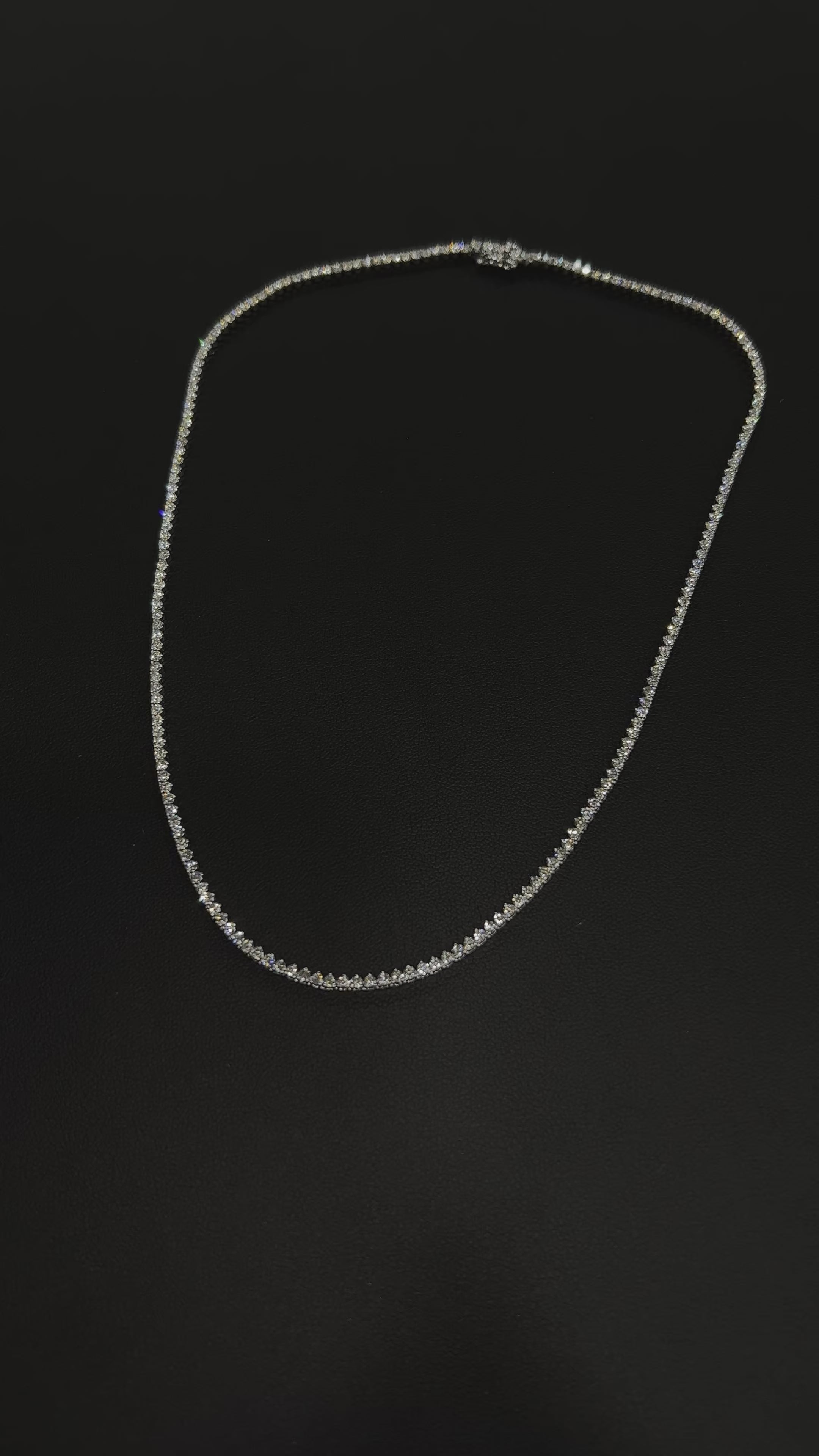 5.50 CT. 3 Prong Tennis Chain
