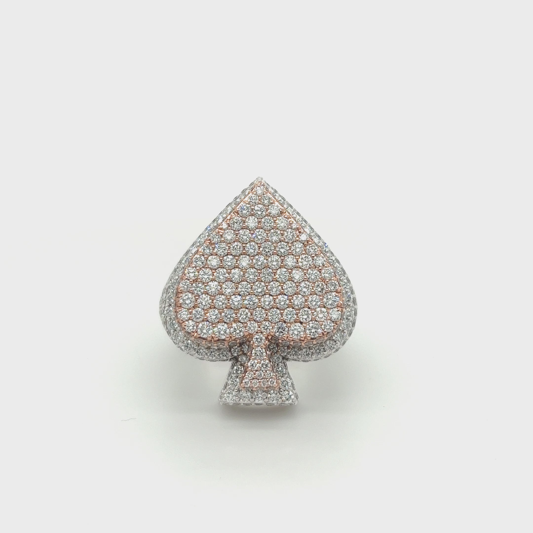 14.50 CT. Spade Diamond Ring