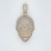 6.02 CT. Skull Diamond Pendant