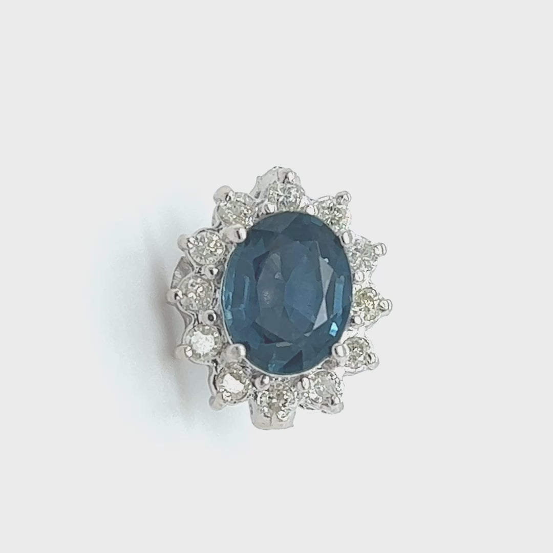 Sapphire Earrings