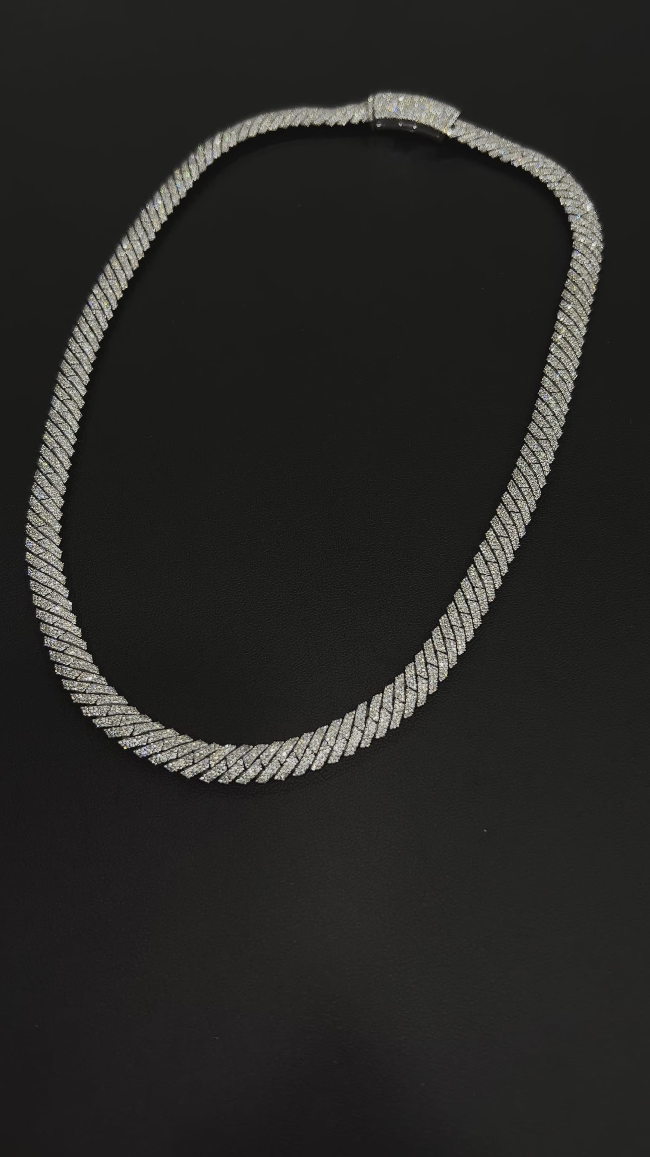 16.05 CT. Diamond Elite Raised Prong Chain