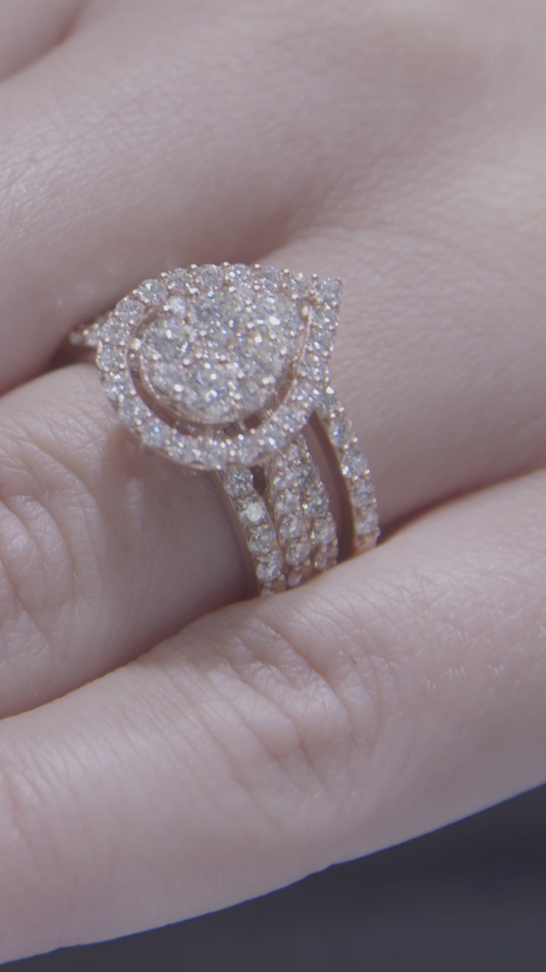 2.35 CT. Diamond Layered Ring Set