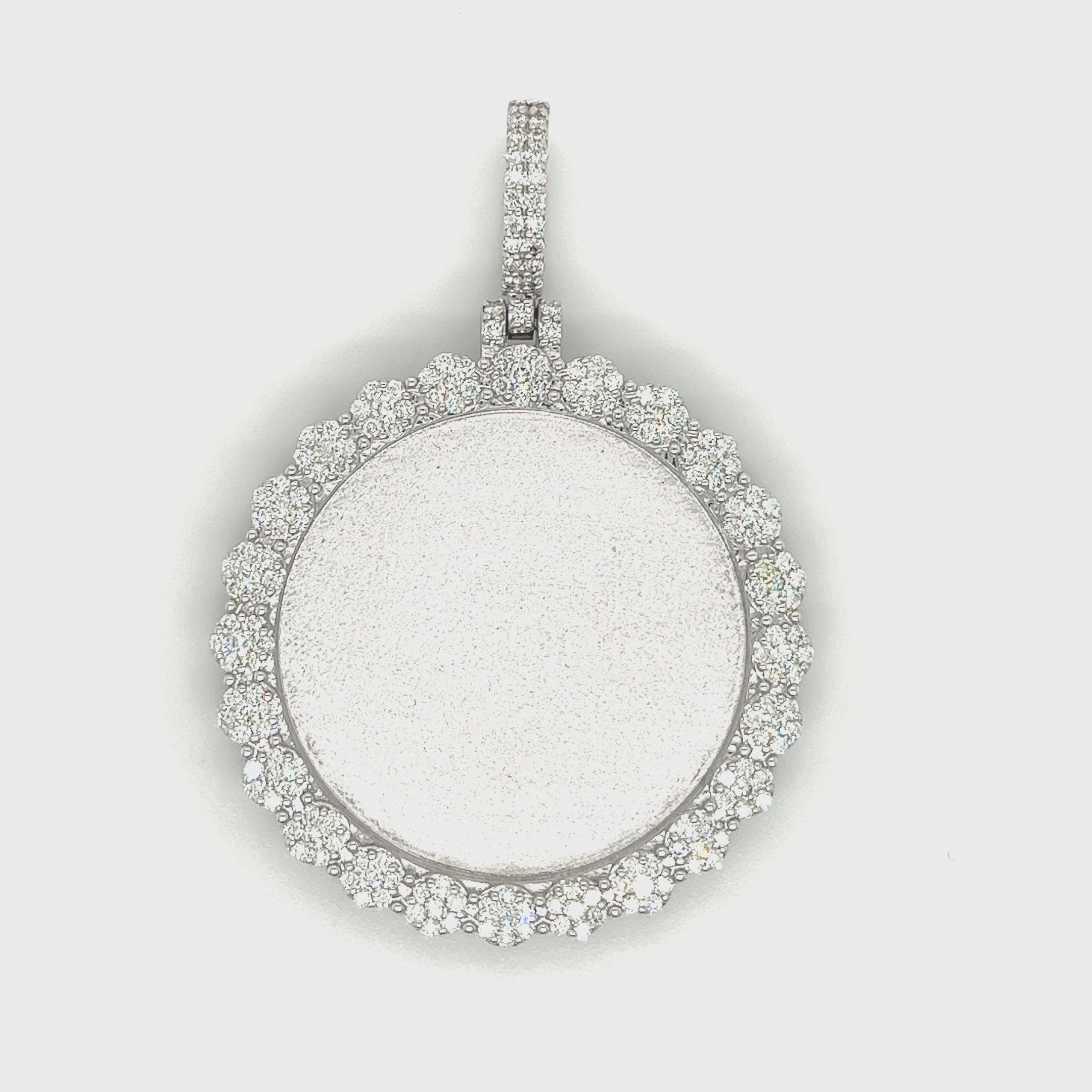 2.35 CT. Diamond Photo Pendant