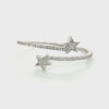 2.20 CT. Star Bangle Diamond Bracelet