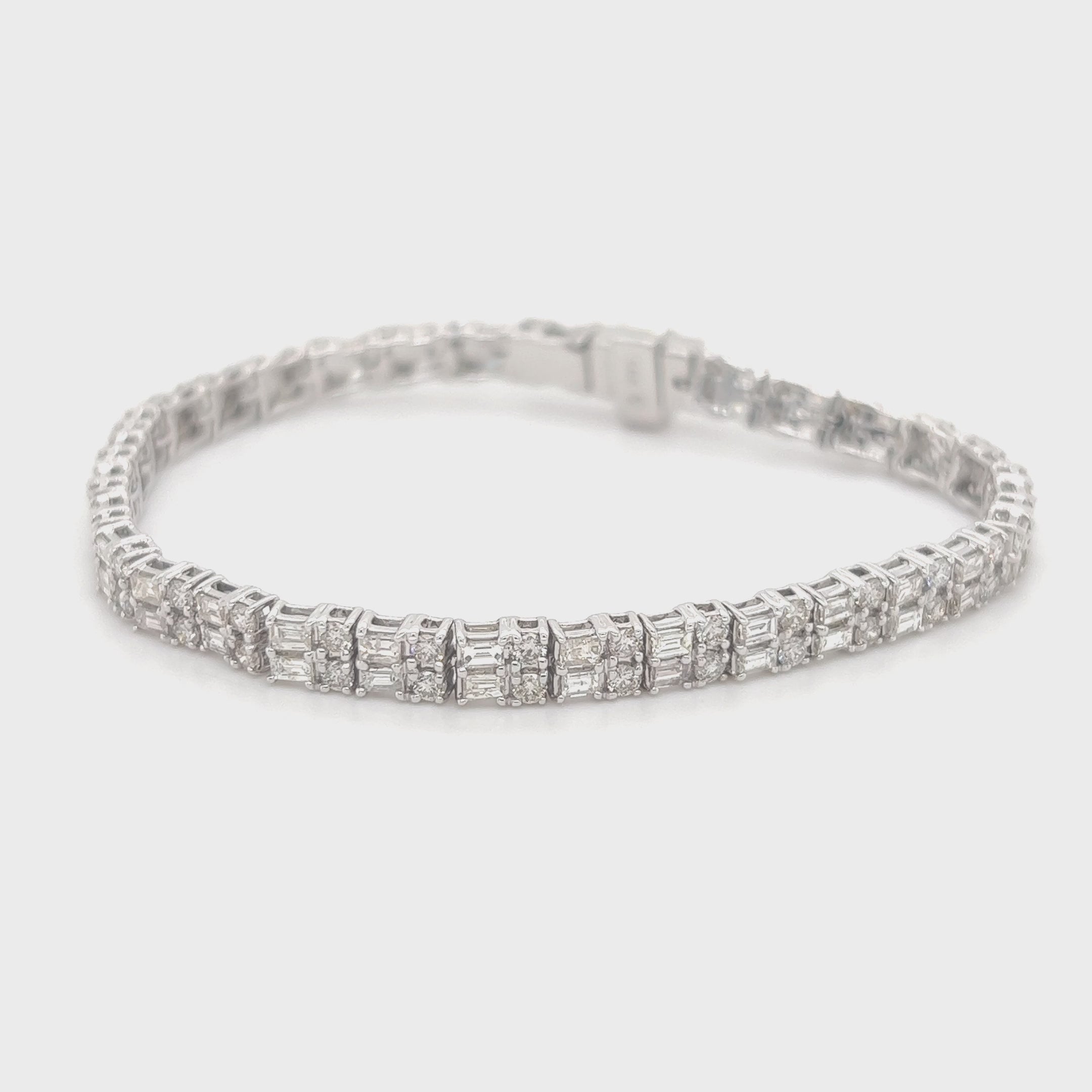 6.21 CT. Diamond Bracelet
