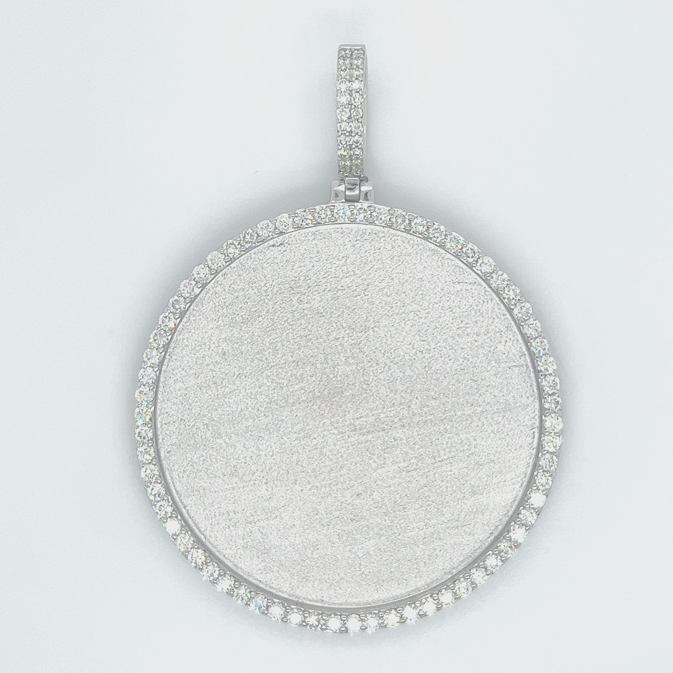 2.60 CT. Diamond Photo Pendant