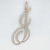 4.50 CT. Diamond Letter "J" Pendant