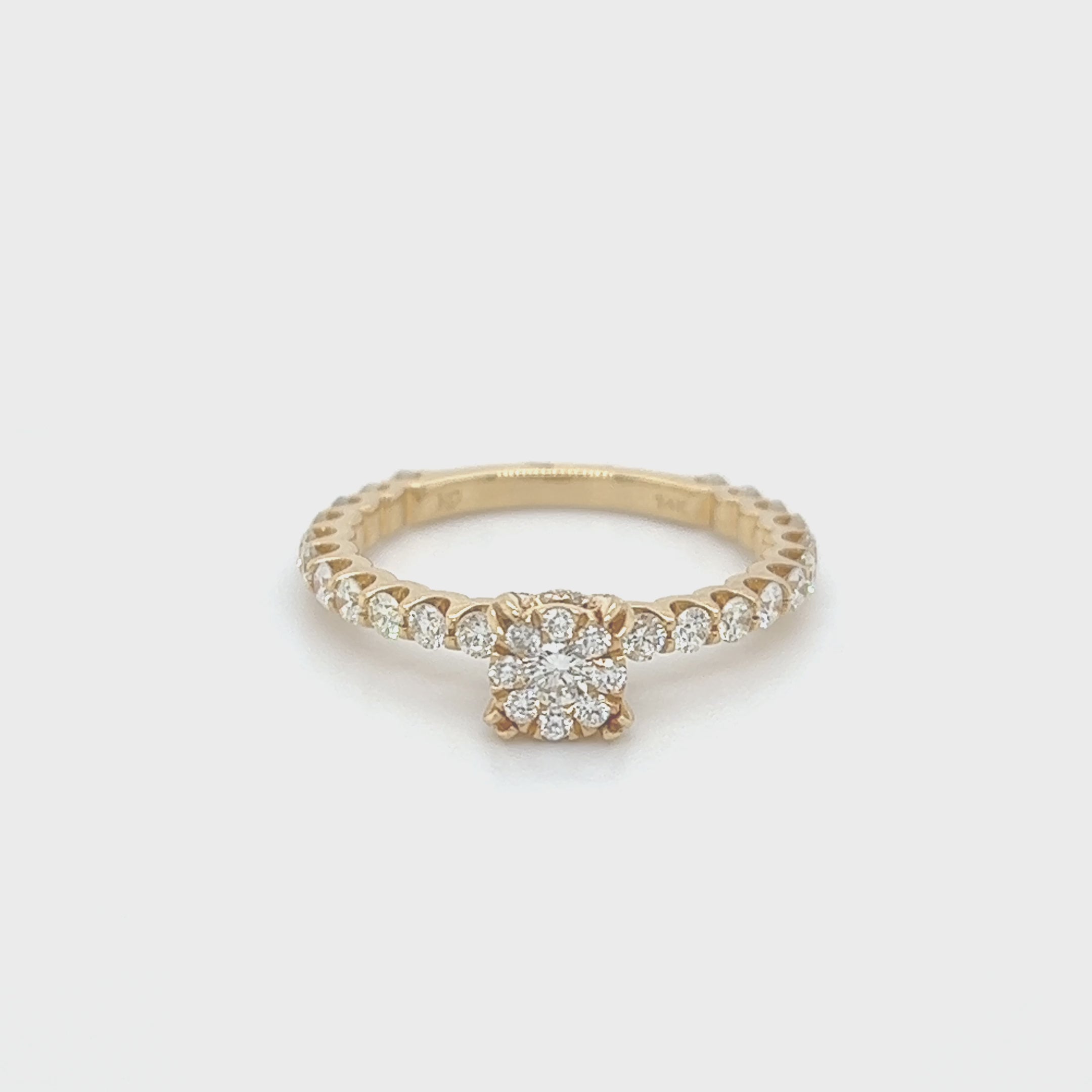 0.93 CT. Ladies Diamond Band Ring