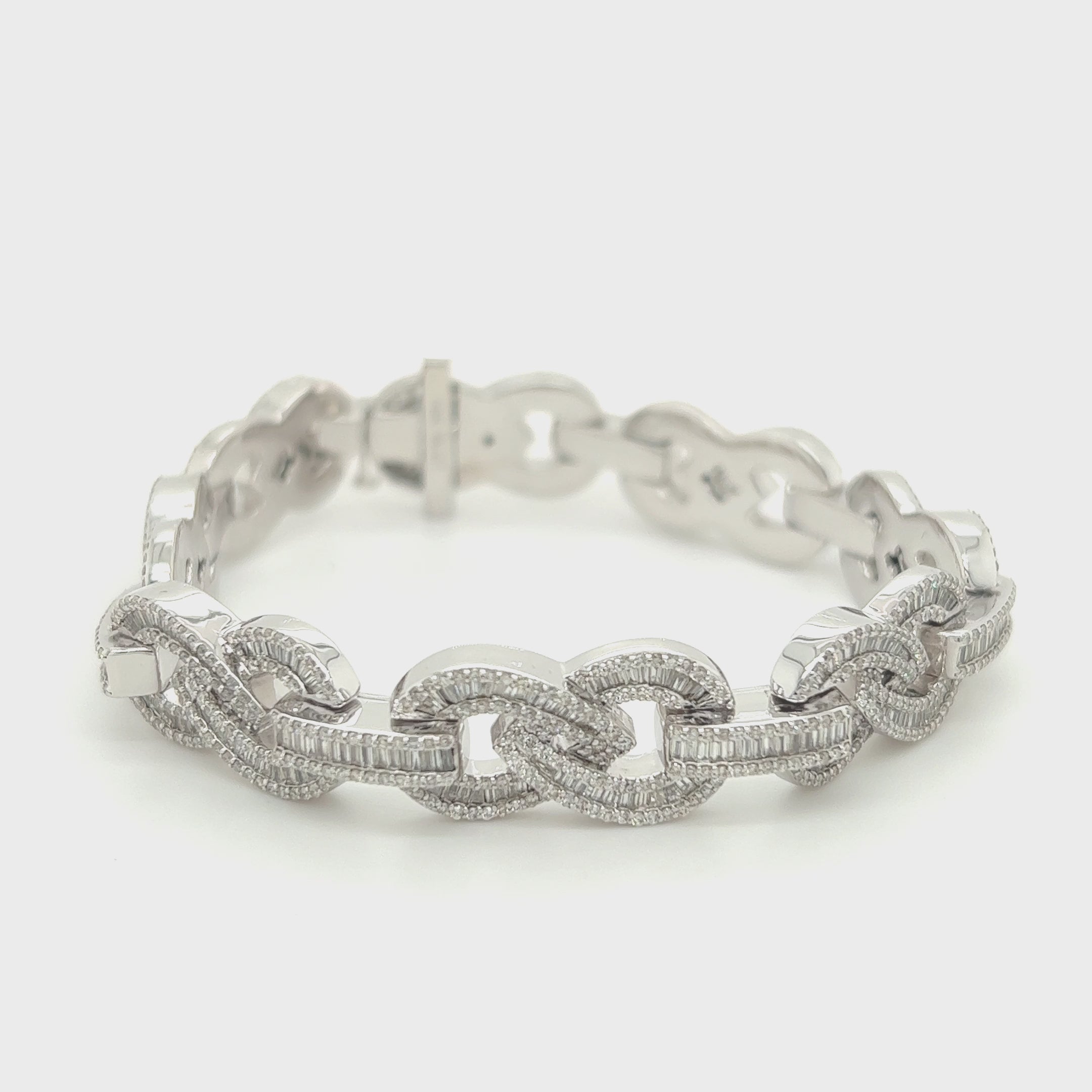 8.26 CT. Infinity Diamond Bracelet