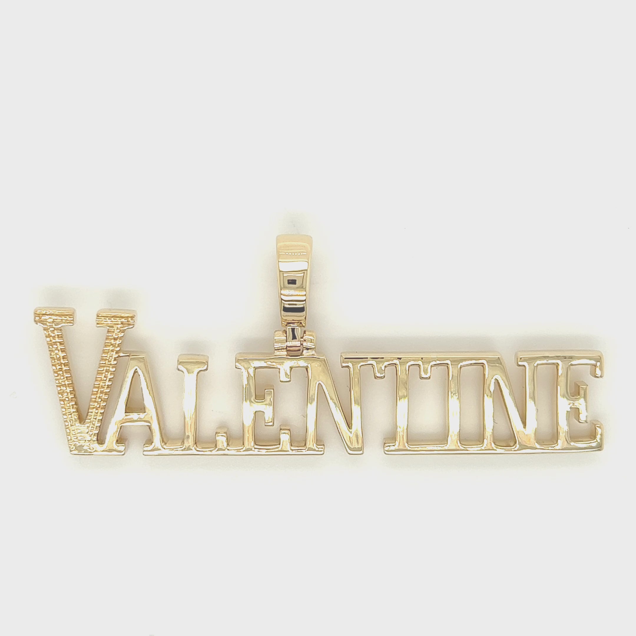 Custom Name Pendant