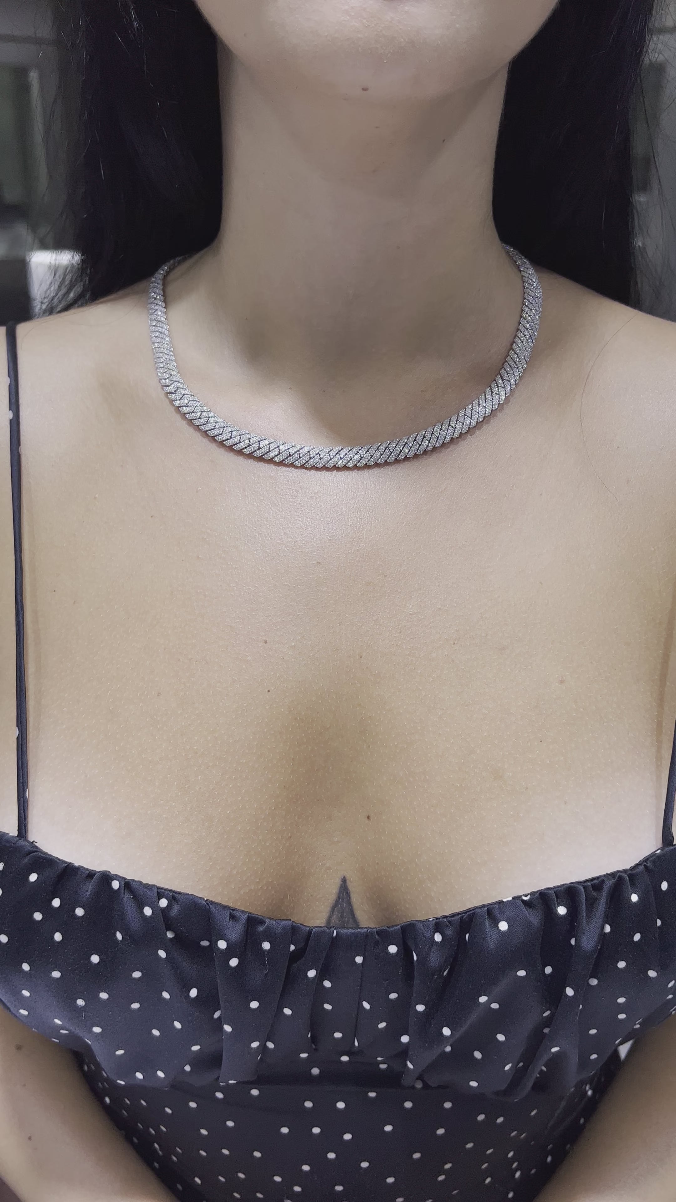 16.05 CT. Diamond Elite Raised Prong Chain