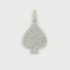 2.20 CT. Ace of Spades Diamond Pendant