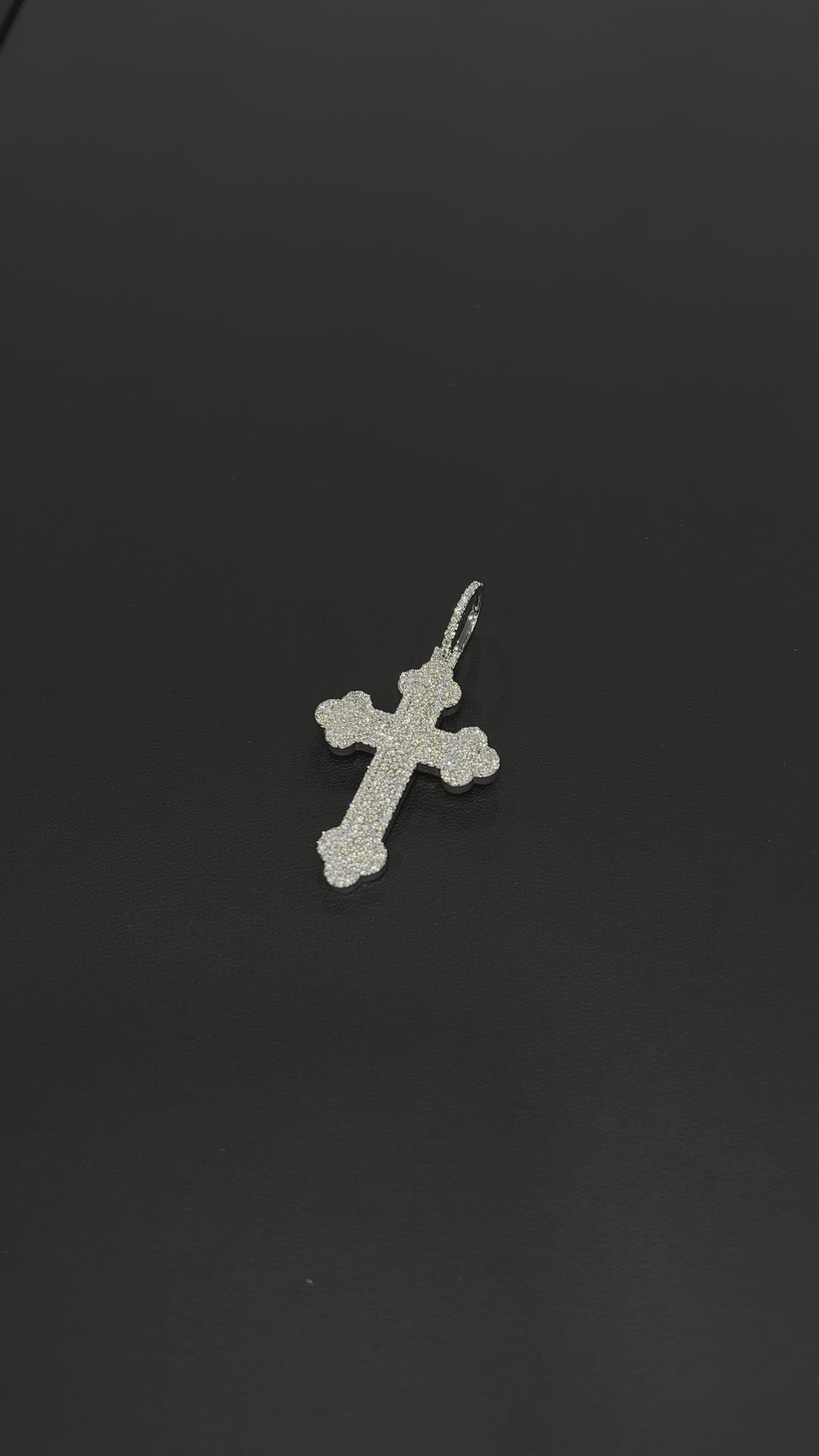 3.00 CT. Cross Diamond Pendant