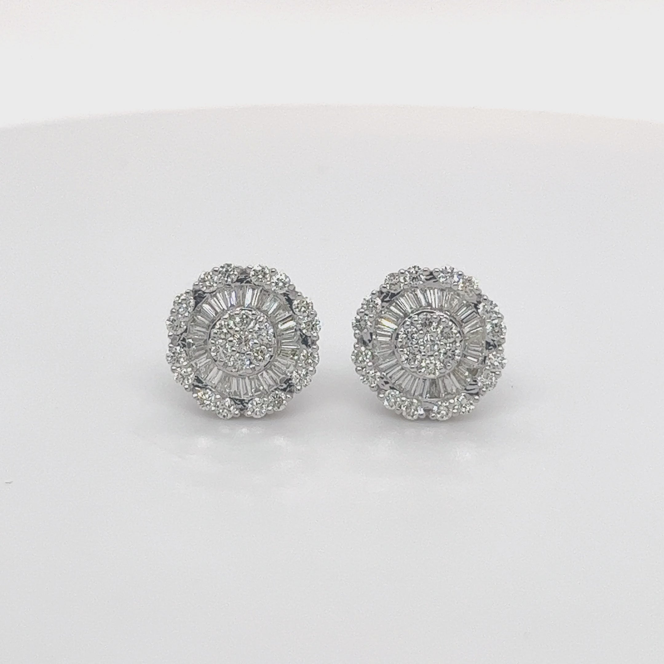 1.00 CT. Diamond Earrings