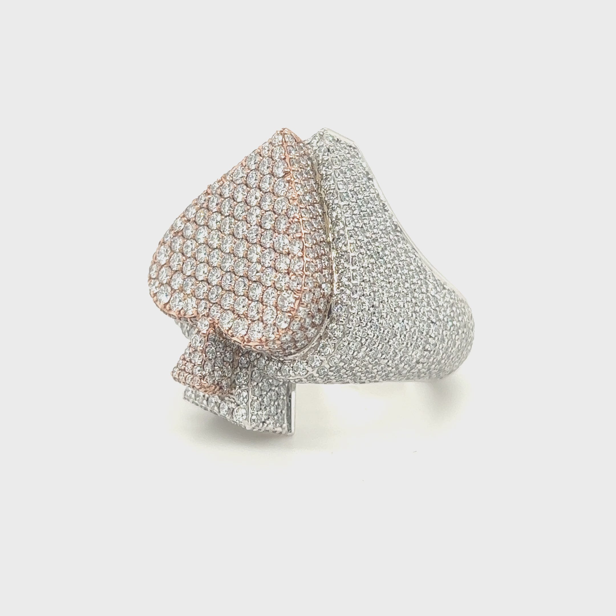 14.50 CT. Spade Diamond Ring