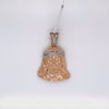 0.50 CT. Diamond Jesus Pendant Gold 14K