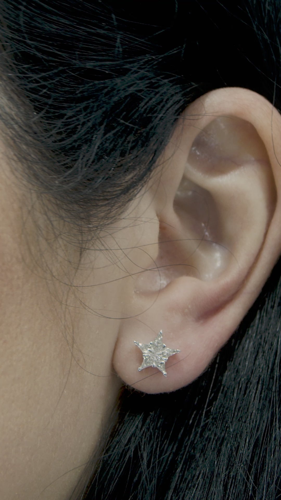 Star Diamond Earrings