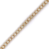 3.15CT Diamond Tennis Bracelet in 14K Gold - White Carat Diamonds 