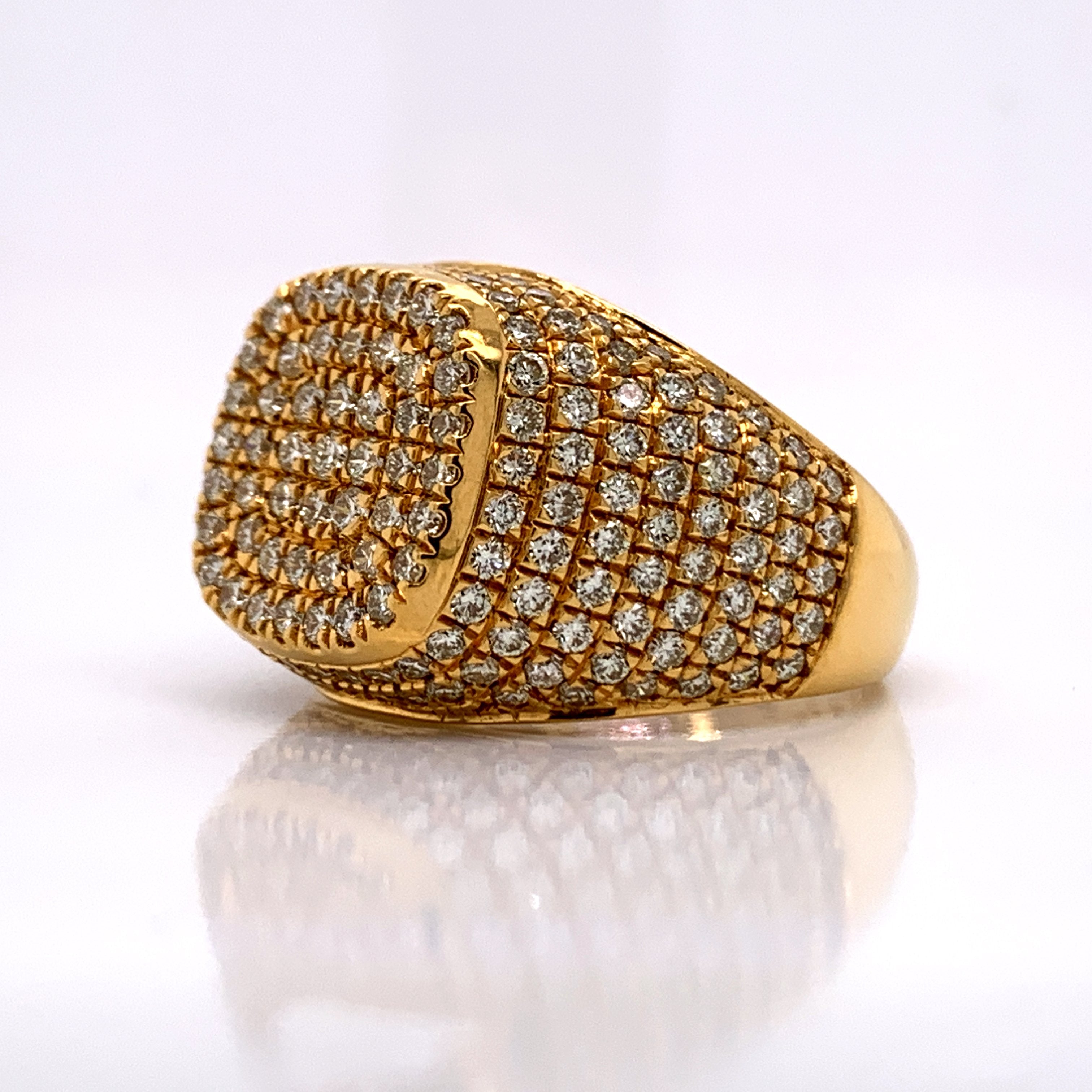 3.02 CT. Diamond Ring in 10K Gold - White Carat Diamonds 