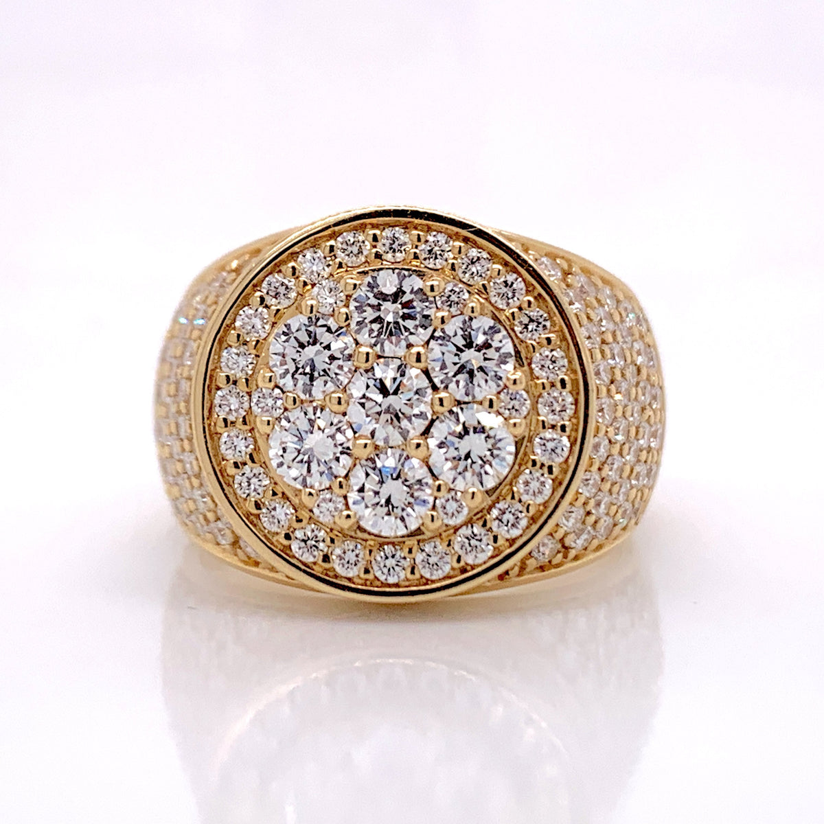 3.50 CT. Diamond Ring in 10K Gold - White Carat Diamonds 