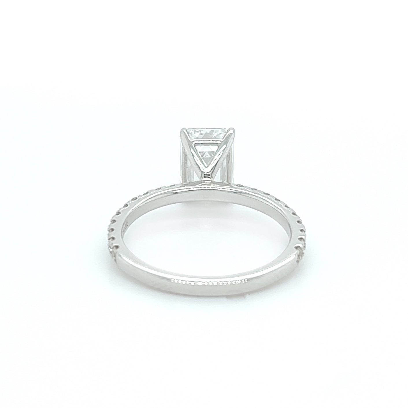3.65 CT. Engagement Diamond Ring 14K - White Carat - USA & Canada