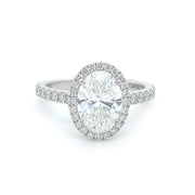 2.65 CT. Engagement Diamond Ring 14K